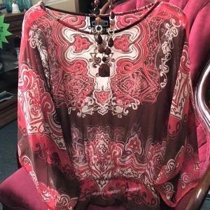 Sheer dress tunic. By Angie, L